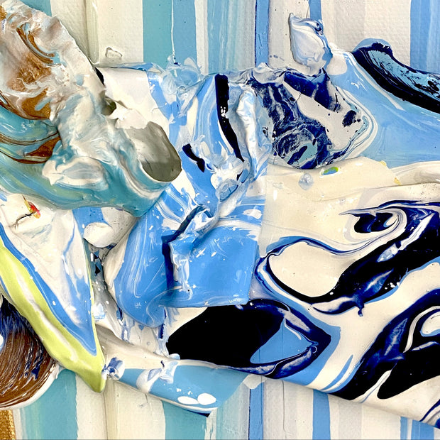 Neu Blue Original Art