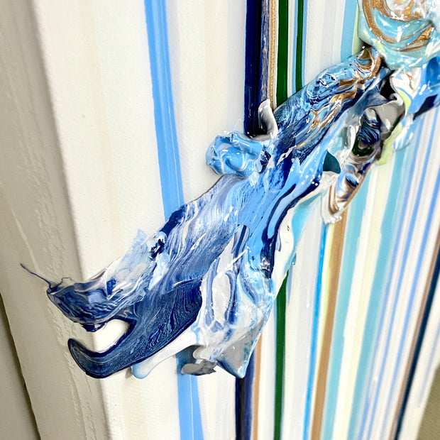 Neu Blue Original Art